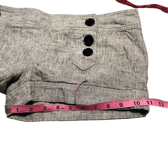 Express Gray Linen Sailor Shorts - Size 8 - Picture 15 of 16